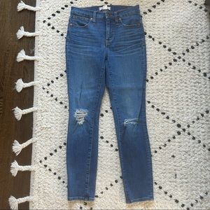 Madewell 9” High-Rise Skinny Crop